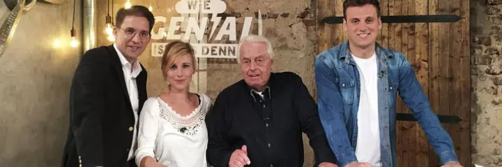 Rolf Claessen bei der TV Show Wie genial ist das denn?